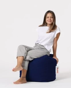 Del Sofa Poef | Styrofoam Vulling | Waterdicht | Navy Blauw -Collectie Woonkamermeubels 248FRN1538 20 205 2fc0