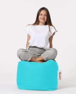 Turquoise Poef | Atelier Del Sofa | 100% Gerecycled Piepschuim | Waterdicht". -Collectie Woonkamermeubels 248FRN1544 20 203 fda2