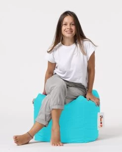 Turquoise Poef | Atelier Del Sofa | 100% Gerecycled Piepschuim | Waterdicht". -Collectie Woonkamermeubels 248FRN1544 20 204 6a10