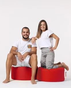 Atelier Del Sofa Poef | Styrofoam Vulling | Waterdicht | Rood 19 Atelier Del Sofa Poef | Styrofoam Vulling | Waterdicht | Rood -Collectie Woonkamermeubels 248FRN1549 20 202 6195