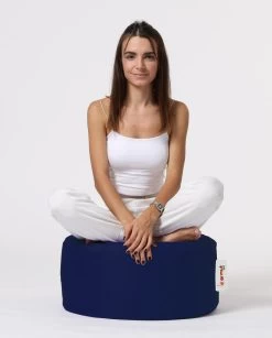 Marineblauwe Waterdichte Poef, 100% Gerecycled Piepschuim". 16 Marineblauwe Waterdichte Poef, 100% Gerecycled Piepschuim". -Collectie Woonkamermeubels 248FRN1550 20 205 9d27