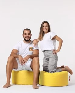 Gele Atelierpoef: Waterdicht, Gerecycled Piepschuim 19 Gele Atelierpoef: Waterdicht, Gerecycled Piepschuim -Collectie Woonkamermeubels 248FRN1554 20 202 830e