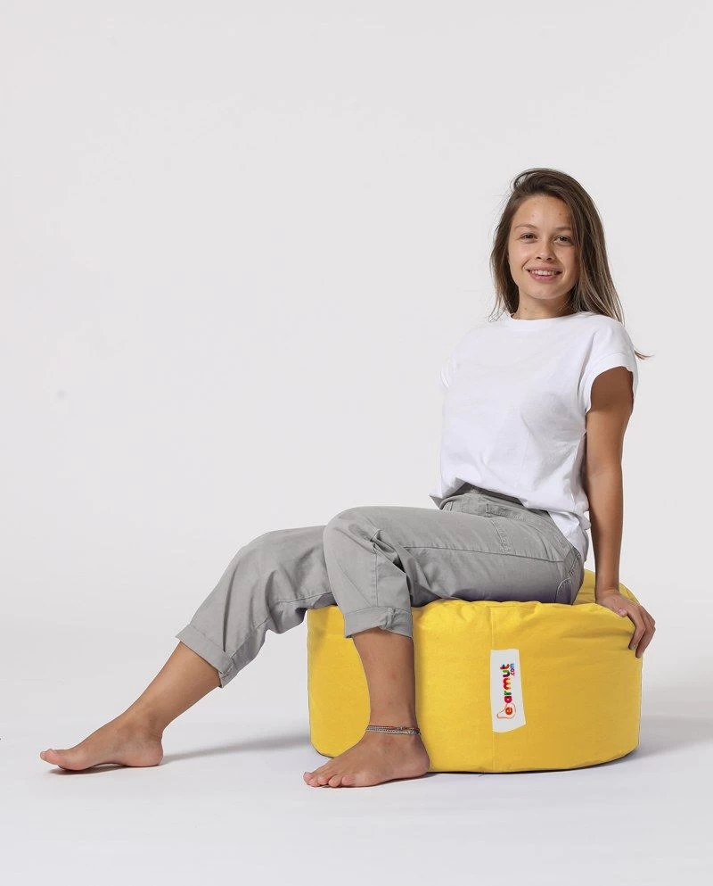 Gele Atelierpoef: Waterdicht, Gerecycled Piepschuim 3 Gele Atelierpoef: Waterdicht, Gerecycled Piepschuim - Afbeelding 3