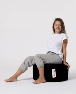 Atelier Del Sofa Poef | Piepschuim, Waterdicht, Zwart -Collectie Woonkamermeubels 248FRN1555 20 208 282b