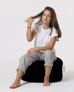 Atelier Del Sofa Poef | Piepschuim, Waterdicht, Zwart -Collectie Woonkamermeubels 248FRN1555 20 209 a4ec