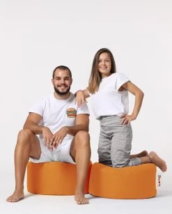 Atelier Del Sofa Poef - Gerecycled Piepschuim Met Hoge Dichtheid | Waterdicht Polyester | Oranje 19 Atelier Del Sofa Poef - Gerecycled Piepschuim Met Hoge Dichtheid | Waterdicht Polyester | Oranje -Collectie Woonkamermeubels 248FRN1557 20 202 da97