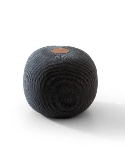 Atelier Del Sofa Poef - 100% Acrylweefsel, Antraciet 5 Atelier Del Sofa Poef - 100% Acrylweefsel, Antraciet -Collectie Woonkamermeubels 248FRN1565 20 203 4538