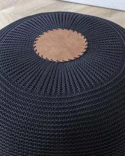 Atelier Del Sofa Poef - 100% Acryl Mesh | Zwart 7 Atelier Del Sofa Poef - 100% Acryl Mesh | Zwart -Collectie Woonkamermeubels 248FRN1568 20 203 e9f5