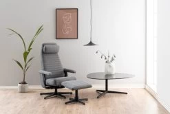 Relaxfauteuil Trany Met Voetbank - Grijs -Collectie Woonkamermeubels 274B89EA CEBC 4E9A ABB3 009E1F0C06FD 1626