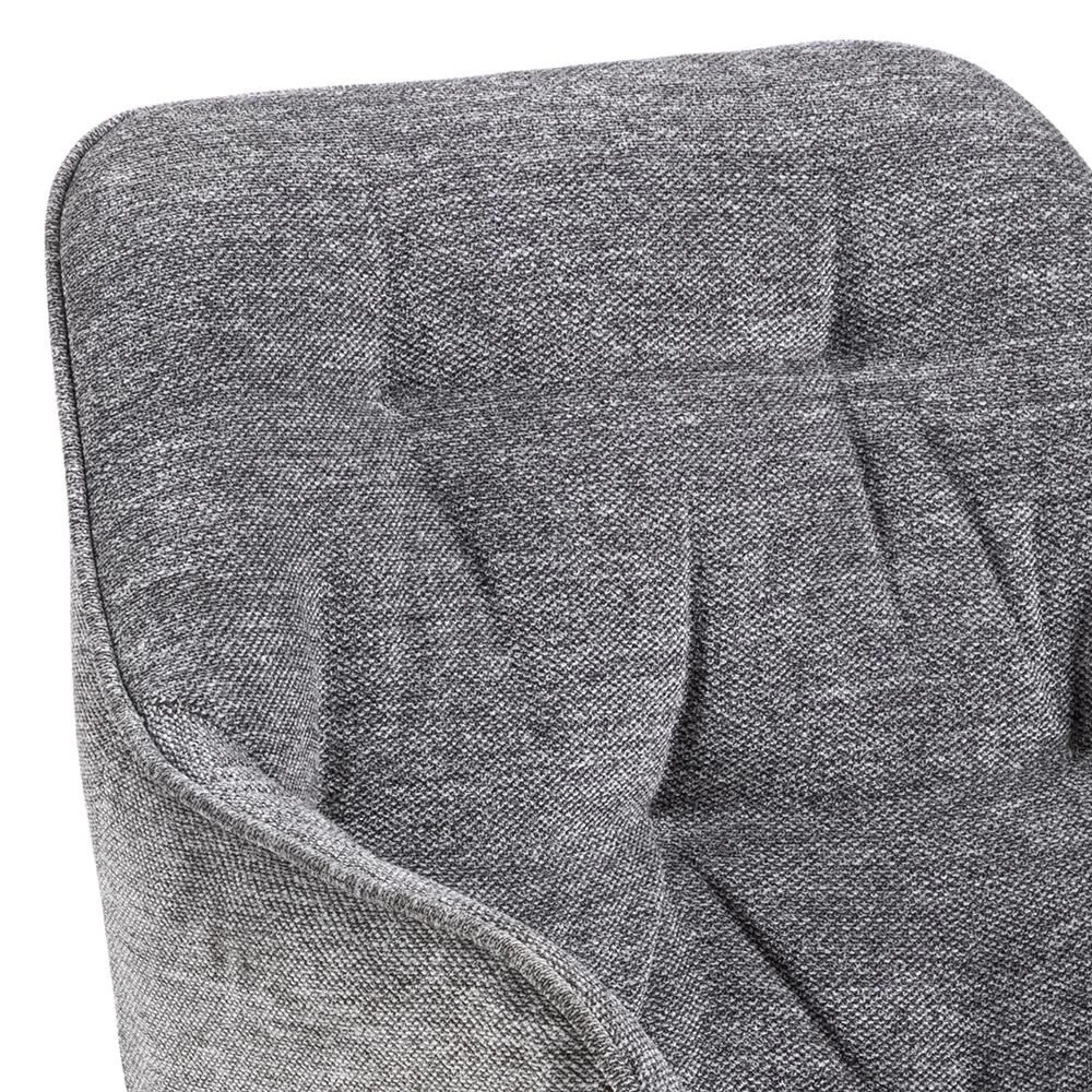 Eetkamerstoel Brooke - Donkergrijs 3 Eetkamerstoel Brooke - Donkergrijs - Afbeelding 3