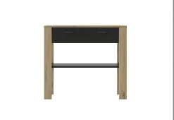 Sidetable Tando 1 Lade - Eik/zwart -Collectie Woonkamermeubels 2 TRUST CJ0J MJ0J 16 1J0J600 01 daca