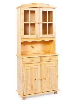 Vitrinekast Abaco - Bruin 29 Vitrinekast Abaco - Bruin -Collectie Woonkamermeubels 30500005 01 db01