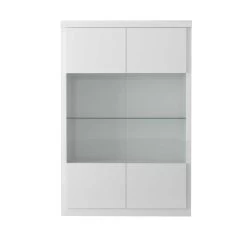 Vitrine Siola 120cm 2 Deuren - Wit 18 Vitrine Siola 120cm 2 Deuren - Wit -Collectie Woonkamermeubels 3102000109237 F1 SPIRIT 36 VITRINE 2PO N40 19SC4020 56cd