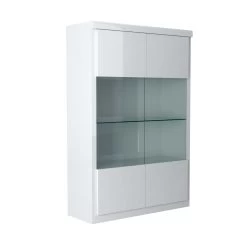 Vitrine Siola 120cm 2 Deuren - Wit 25 Vitrine Siola 120cm 2 Deuren - Wit -Collectie Woonkamermeubels 3102000109237 Q3 SPIRIT 36 VITRINE 2PO N40 19SC4020 fa14