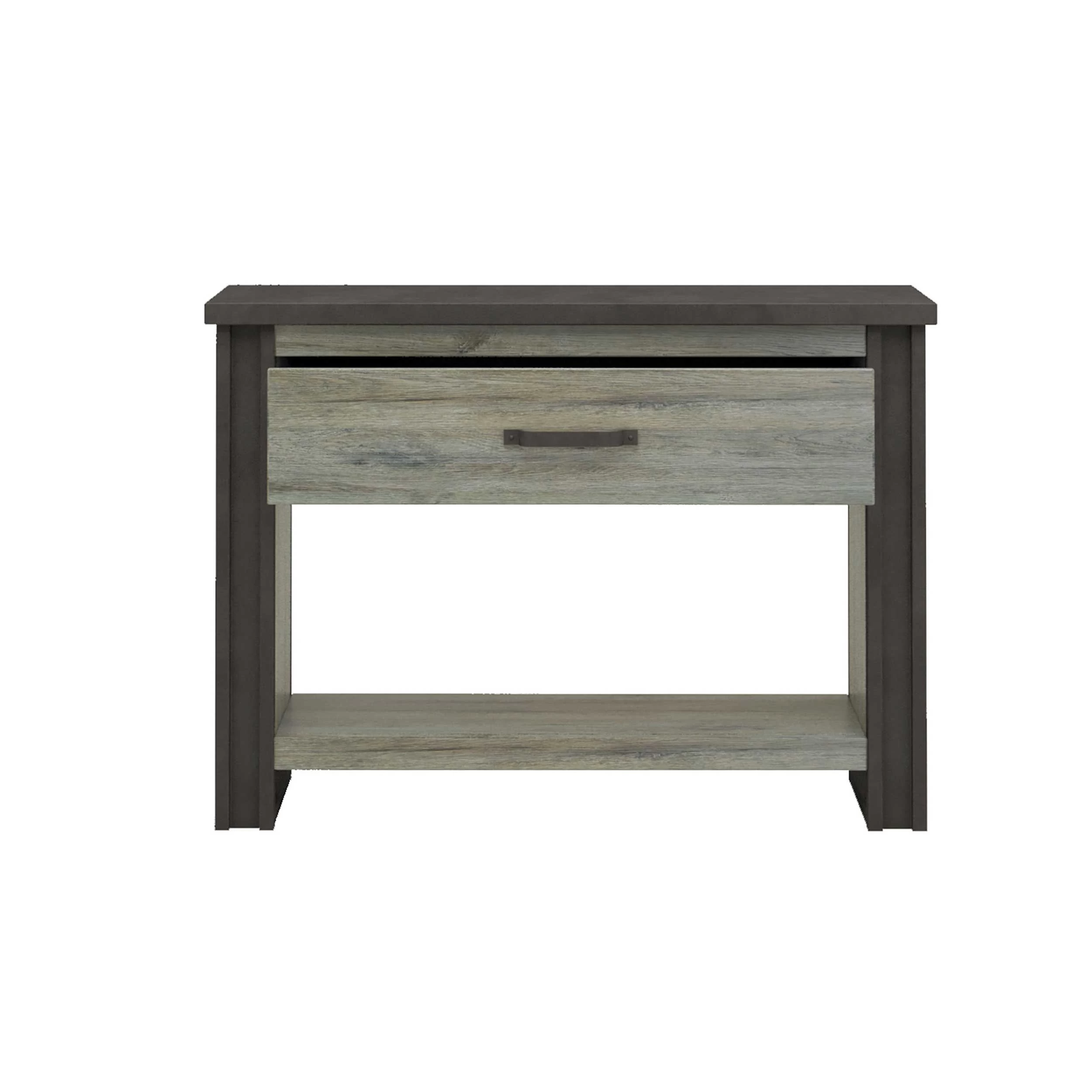 Sidetable Becky 119cm 1 Lade - Grijs 4 Sidetable Becky 119cm 1 Lade - Grijs - Afbeelding 4