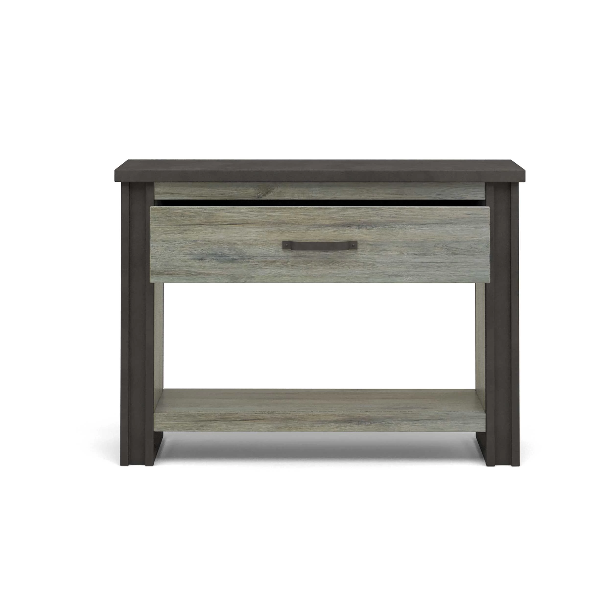 Sidetable Becky 119cm 1 Lade - Grijs 3 Sidetable Becky 119cm 1 Lade - Grijs - Afbeelding 3