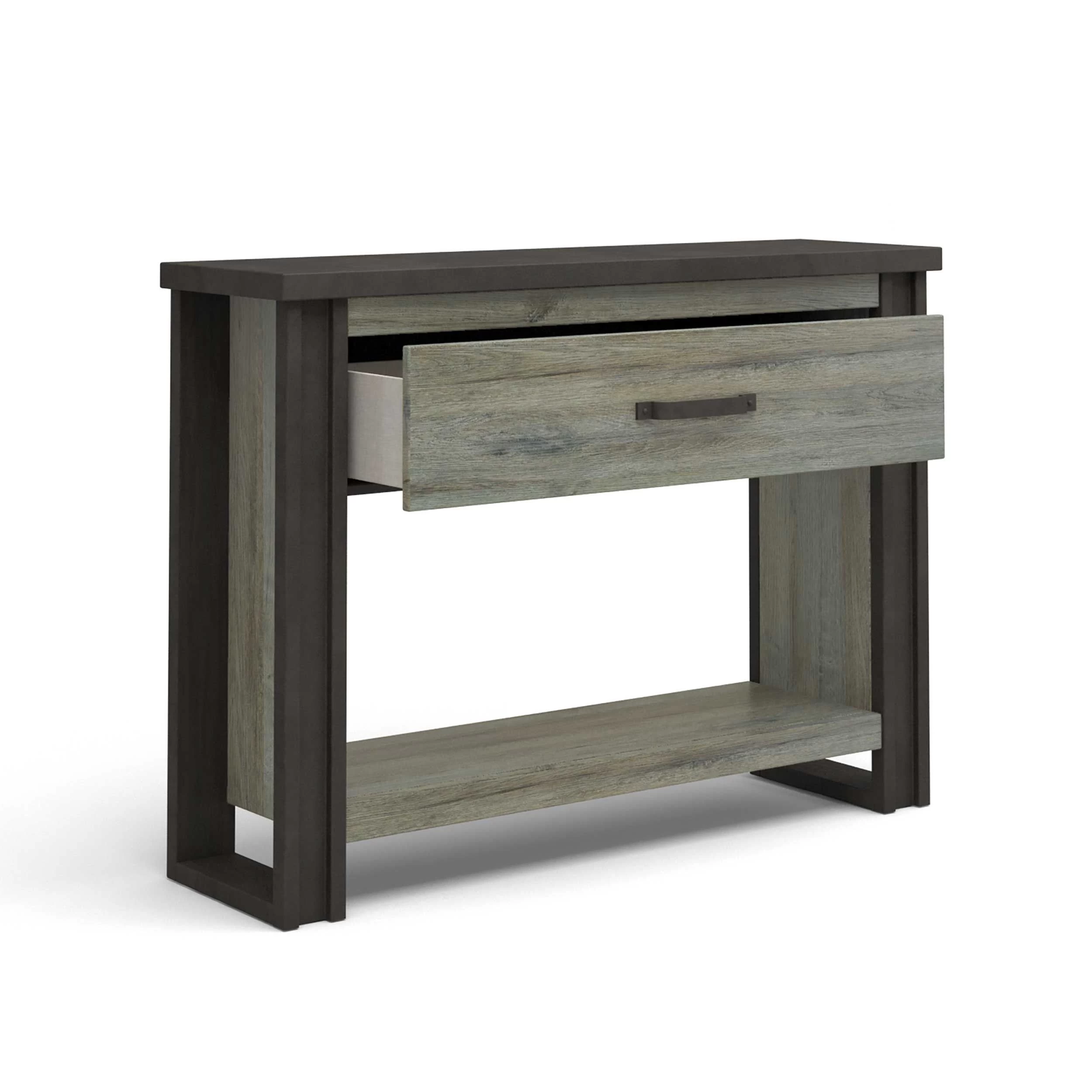 Sidetable Becky 119cm 1 Lade - Grijs 9 Sidetable Becky 119cm 1 Lade - Grijs - Afbeelding 9