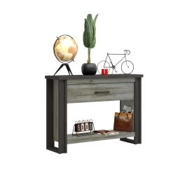 Sidetable Becky 119cm 1 Lade - Grijs 18 Sidetable Becky 119cm 1 Lade - Grijs -Collectie Woonkamermeubels 3102000111940 Z3 BAXTER 3117 CONSOLE 1T N 49 21SA1801 7aa7