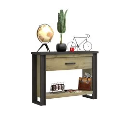 Sidetable Becky 119cm 1 Lade - Bruin -Collectie Woonkamermeubels 3102000112060 Z1 BAXTER 1117 CONSOLE 1T N 49 21SB1801 af3e