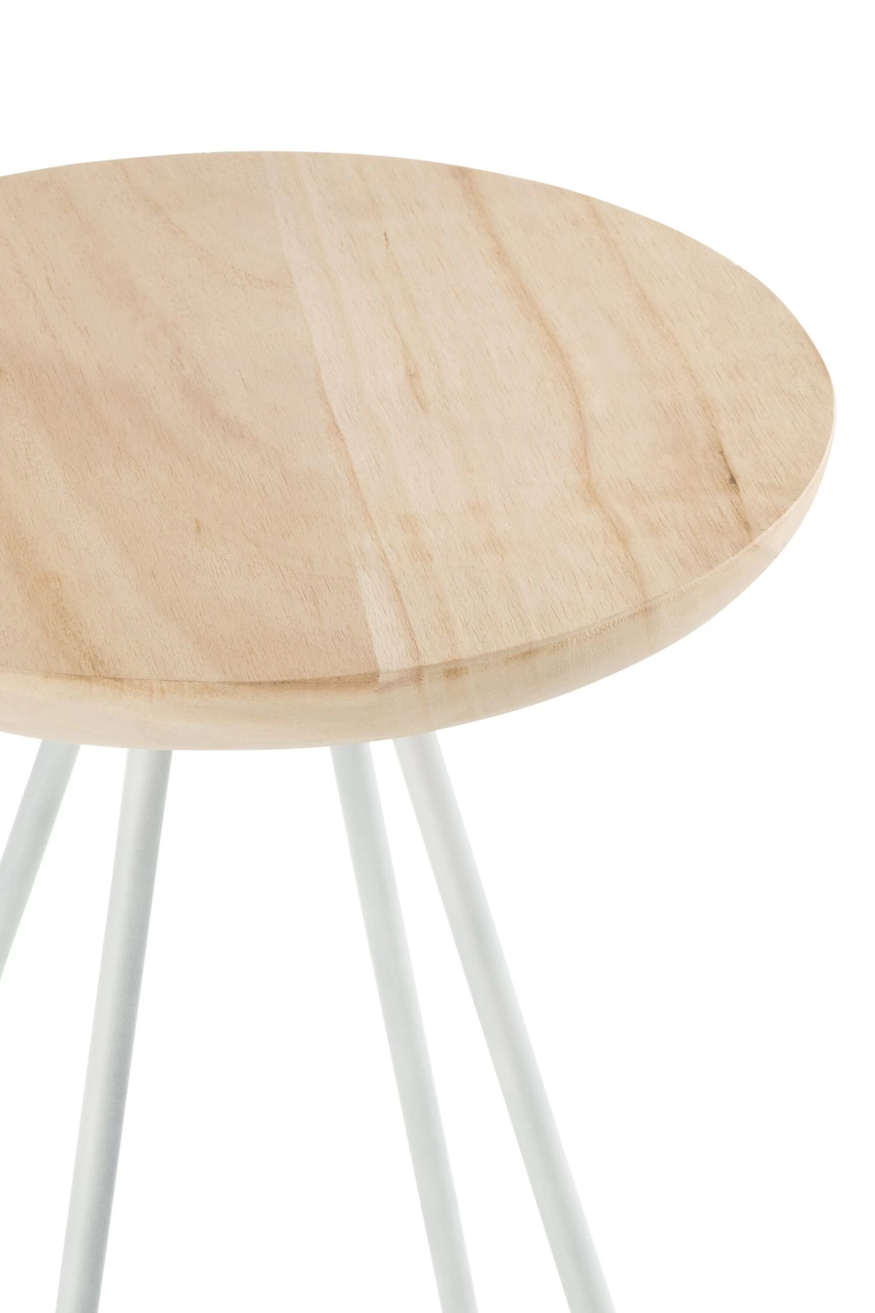 Set Van 2 Salontafel Marc Hout Metaal Naturel Zwart 5 Set Van 2 Salontafel Marc Hout Metaal Naturel Zwart - Afbeelding 5