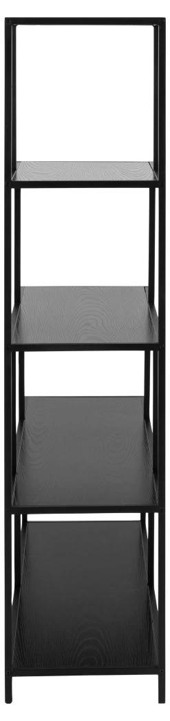 Rek Dover 135cm 4 Legplanken - Zwart 13 Rek Dover 135cm 4 Legplanken - Zwart -Collectie Woonkamermeubels 32383E72 391F 4152 8A9F C23A25A552CC 633d