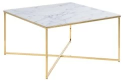 Salontafel Alisma 80x80cm - Wit Marmer/ Goud -Collectie Woonkamermeubels 34CC10C6 C3EB 4976 A795 BBD0FD27BEDD e0dd