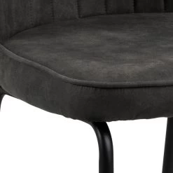 Eetkamerstoel Patri - Antraciet/zwart -Collectie Woonkamermeubels 38B7606B 3E2C 4CB1 9C98 41E1BC414F04 7368