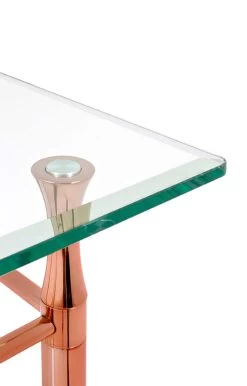 Bijzettafel Véra 35x35cm - Koper/glas 5 Bijzettafel Véra 35x35cm - Koper/glas -Collectie Woonkamermeubels 39123 detail 9c94