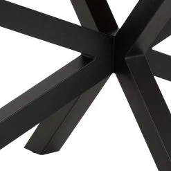 Wild Eiken Ovale Eettafel, Zwart Kruisvoet, 220x100cm -Collectie Woonkamermeubels 3CE3B6B6 9BFE 4BEF A7AE 6D2445877465 c8a3