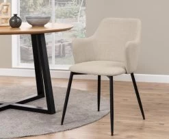 Armstoel Ilsa - Beige -Collectie Woonkamermeubels 3E04E47D 8A50 40D5 A376 E2F5B8BC52FE e75c