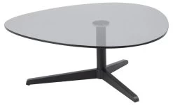 Salontafel Bartos 84x77 - Zwart/glas -Collectie Woonkamermeubels 3E707F46 5A78 42E0 B557 67DDF7DF55BB 1ba4