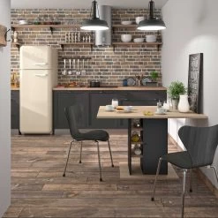 Tafel Luke 120x80 Met Opbergruimte - Kastanje