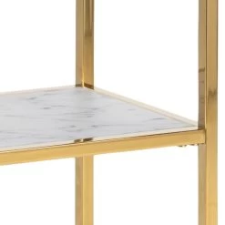 Sidetable Anika 79,50cm - Wit Marmer/goud -Collectie Woonkamermeubels 3ecbba61 4ab8 4751 926f 3febab5a44b1 4440