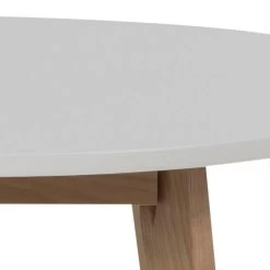 Eettafel Ramon ø90cm - Wit -Collectie Woonkamermeubels 425BCDA2 430E 4044 9D29 693434E7B7B9 b7b3