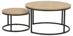 Set Van 2 Salontafels Spiro - Zwart/naturel 18 Set Van 2 Salontafels Spiro - Zwart/naturel -Collectie Woonkamermeubels 434D6BA9 890D 4497 81BC C1BFC8F98499 0dc4