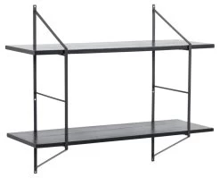 Wandrek Belfast Met 2 Legplanken - Zwart 17 Wandrek Belfast Met 2 Legplanken - Zwart -Collectie Woonkamermeubels 45A8F6B3 0757 4830 8033 519D6EB378C3 af8d