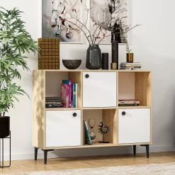 Olivia Dressoir | 100% Melamine |18mm | 120x96x35 | Saffier Eik -Collectie Woonkamermeubels 475OLV1701 20 203 0161