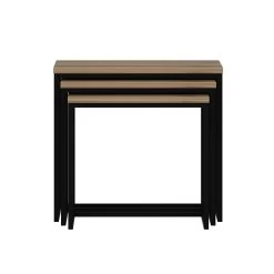 Woody Fashion 3-delige Nesting Tables | 100% Melamine Gecoat | Walnoot 10 Woody Fashion 3-delige Nesting Tables | 100% Melamine Gecoat | Walnoot -Collectie Woonkamermeubels 506MNR1207 20 206 c26c