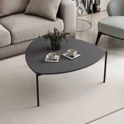Moderne Antraciet Salontafel Met Metalen Frame -Collectie Woonkamermeubels 506MNR1216 20 202 f8d0