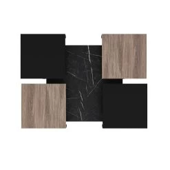 WoodyFashion Nesting Table Set | 5Pcs | Melamine Gecoat |18mm | 60x42x60cm | 35x47x35cm | Eiken Zwart 11 WoodyFashion Nesting Table Set | 5Pcs | Melamine Gecoat |18mm | 60x42x60cm | 35x47x35cm | Eiken Zwart -Collectie Woonkamermeubels 506MNR1235 20 207 e8b2