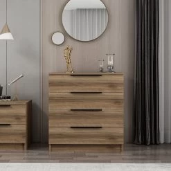 Woody Dressoir | 18mm Melamine | Notenhout