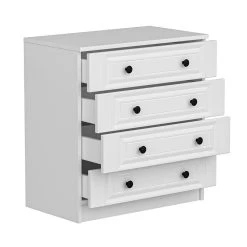 Woody Dressoir | 100% Melamine Gecoat | Wit -Collectie Woonkamermeubels 506MNR1525 20 206 30a1