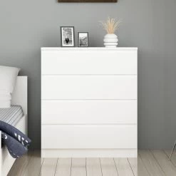 Woody Dressoir | 100% Melamine | Wit 8 Woody Dressoir | 100% Melamine | Wit -Collectie Woonkamermeubels 506MNR1529 20 202 dd0f