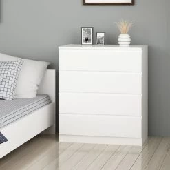 Woody Dressoir | 100% Melamine | Wit 9 Woody Dressoir | 100% Melamine | Wit -Collectie Woonkamermeubels 506MNR1529 20 203 0ce1