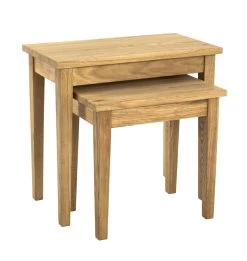 Bijzettafel Samuel Groot 56x30cm - Massieve Eik -Collectie Woonkamermeubels 51342 51341 1 d09d