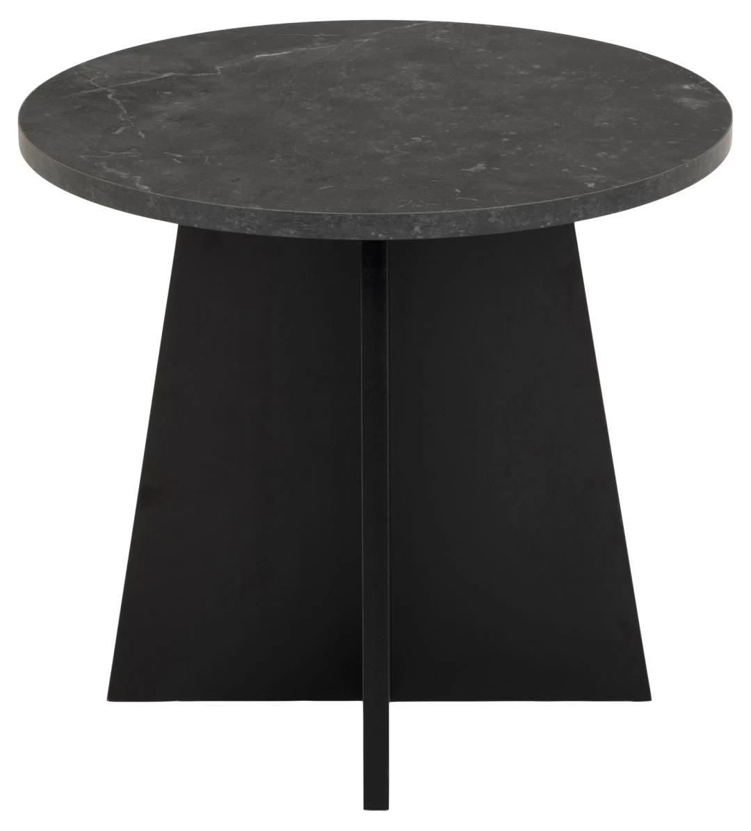 Salontafel Axo ø50cm - Zwart Marmer 7 Salontafel Axo ø50cm - Zwart Marmer - Afbeelding 7