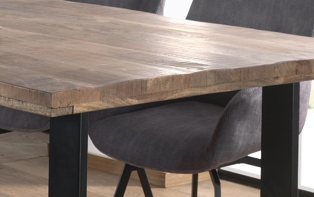 Tafel Margot 200x100 - Bruin 6 Tafel Margot 200x100 - Bruin - Afbeelding 6