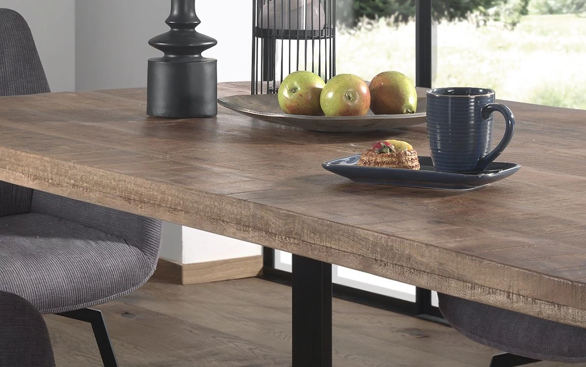 Tafel Margot 200x100 - Bruin 5 Tafel Margot 200x100 - Bruin - Afbeelding 5