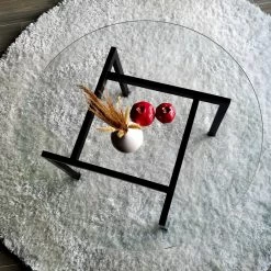 Locelso Salontafel | 6mm Dik | 100% Metaal En Gehard Glas -Collectie Woonkamermeubels 552NOS1409 20 203 edd6