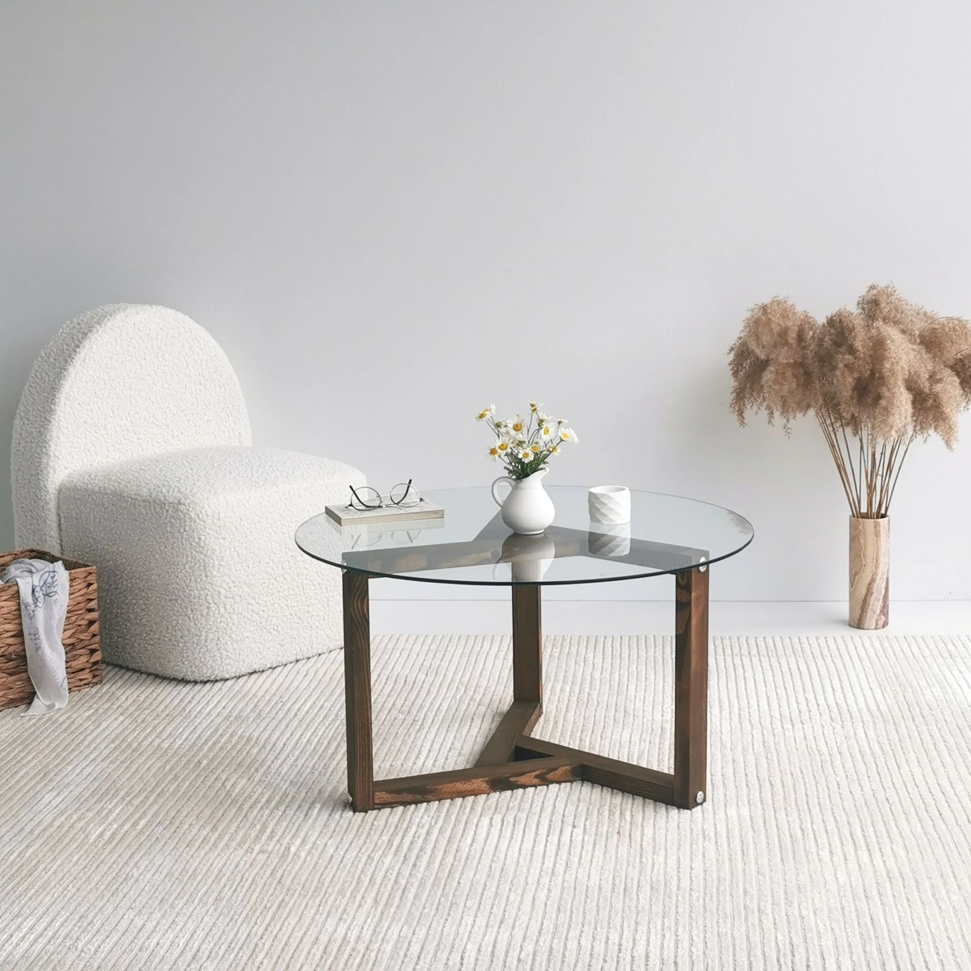 Locelso Salontafel | 100% Gehard Glas | Notelaar 6 Locelso Salontafel | 100% Gehard Glas | Notelaar - Afbeelding 6